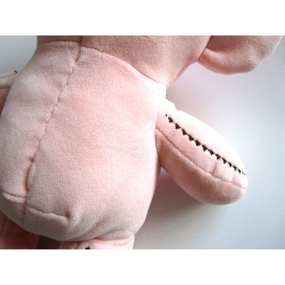 Miniso Life Style Pink Bear Plush Stuffed Animal Toy 12"  Soft & Squishy Unique - Picture 8 of 14